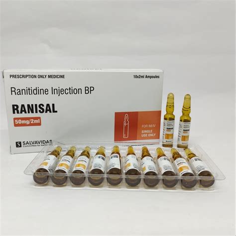 Bp Ranitidine Hydrochloride Injection (Ranisal Injection), Prescription ...