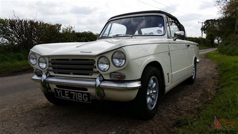 Triumph Vitesse Mk2 Convertible (1968, white)