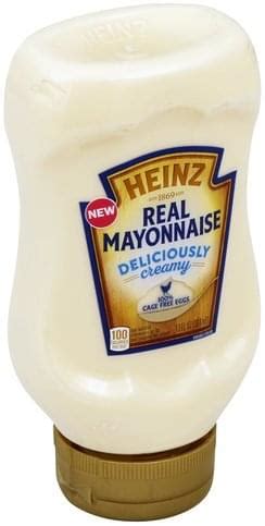 Heinz Real Mayonnaise - 13 oz, Nutrition Information | Innit