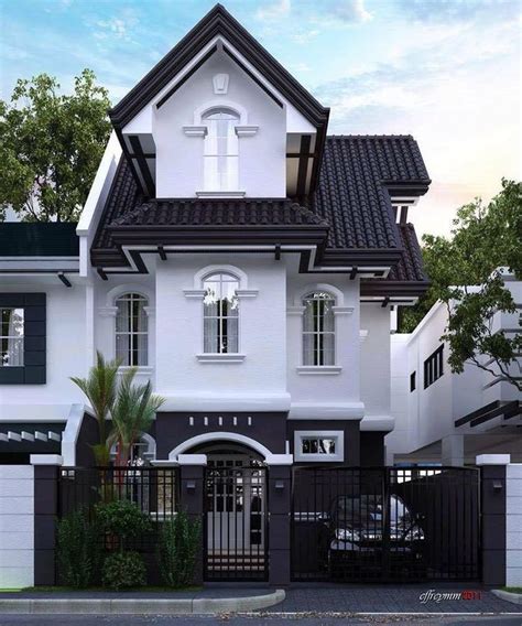 The 25+ Black House Exterior Design of Pure Darkness