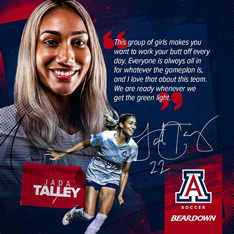 2020 Arizona Athletics Student-Athlete Quote Graphics - Mike Baldwin Design Co.