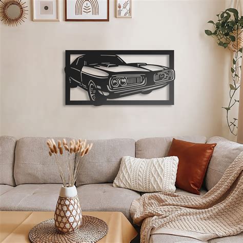 Dodge Charger Metal Wall Art Unique Metal Car Decor for - Etsy