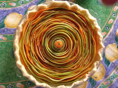 Vegetarian recipe: Vegetable spiral tart - LITTLEROCK