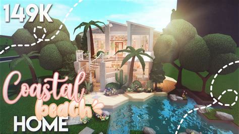 Bloxburg Coastal Beach Home House Build Daislillia Youtube | My XXX Hot ...