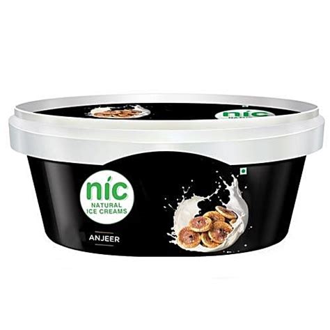 Buy NIC Natural Ice Cream - Anjeer Online at Best Price of Rs null ...