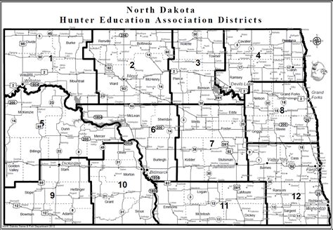 North Dakota Public Hunting Land Map - Property & Real Estate for Rent