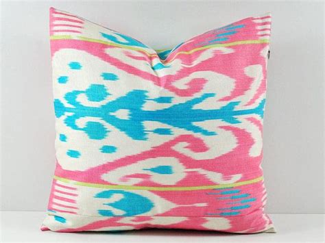 PINK IKAT pillow 18x18 Decorative Throw Pillows 18x18 by islimi, $19.95 ...