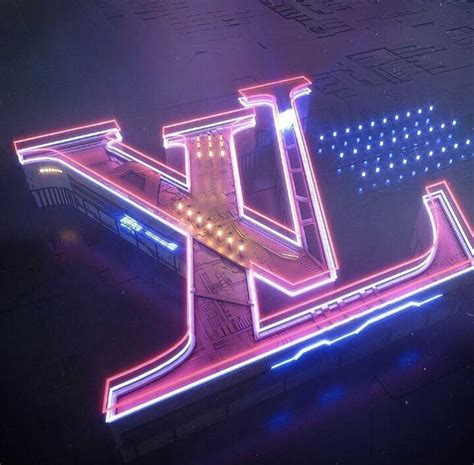 Aesthetic Louis Vuitton Neon Wallpapers - Wallpaper Cave