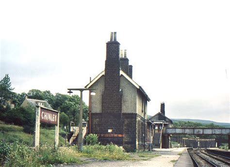 Disused Stations: Chinley Station (2nd site)