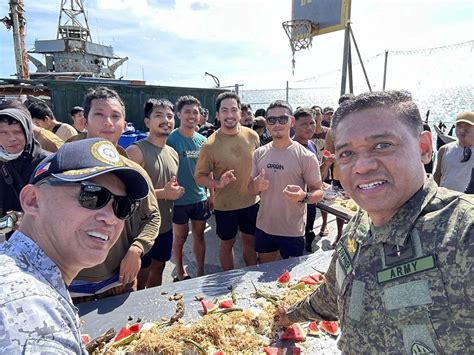 AFP brass at Ayungin Shoal: ‘West Philippine Sea, atin ‘to!’ – The ...