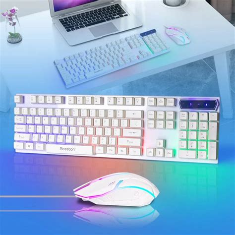 SpectraGlow RGB Keyboard & Mouse Combo – Red Gaming Source