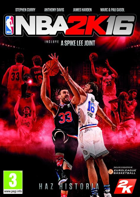 NBA 2K16 Cover Features Marc and Pau Gasol in Spain - Operation Sports ...