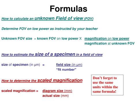 PPT - Measurement with the Microscope PowerPoint Presentation, free ...