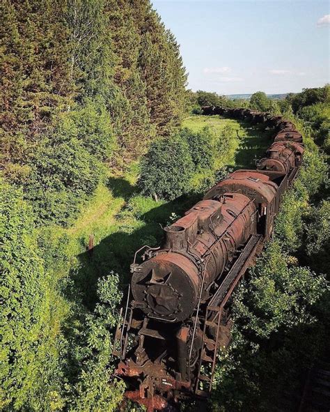 Abandoned railway in Siberia | Abandoned train, Abandoned places, Abandoned