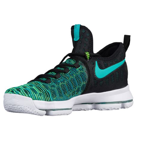 Nike KD 9 - Men's - Basketball - Shoes - Kevin Durant - Black/Clear Jade