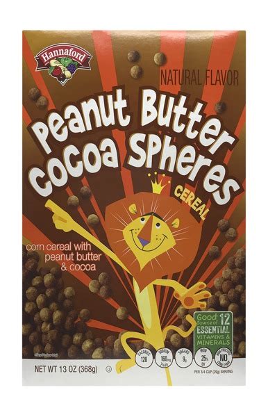 Hannaford Cereal Peanut Butter Cocoa Spheres - 1Source