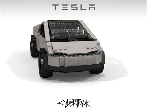 Tesla Cybertruck Looks So Easy To Build With LEGO Bricks | Carscoops