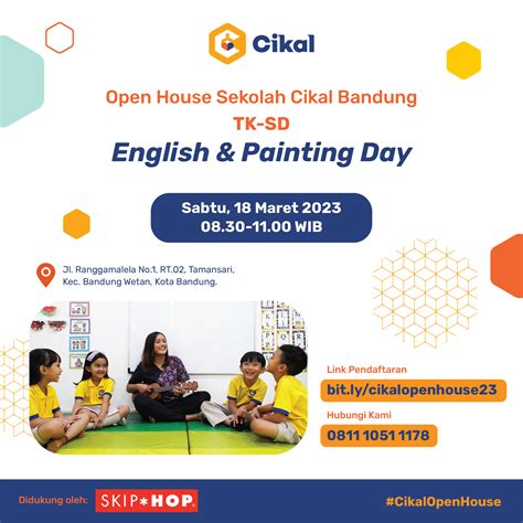 Open House Sekolah Cikal Bandung (Maret 2023)