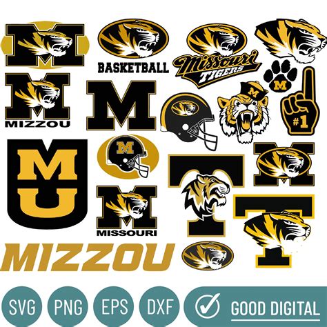 Mizzou Tiger Logo Vector