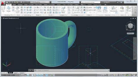 AutoCAD 2013 Tutorial: How to Convert 2D to 3D Objects - YouTube