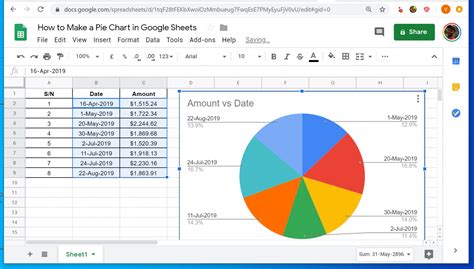 How to Make a Pie Chart in Google Sheets - Itechguides