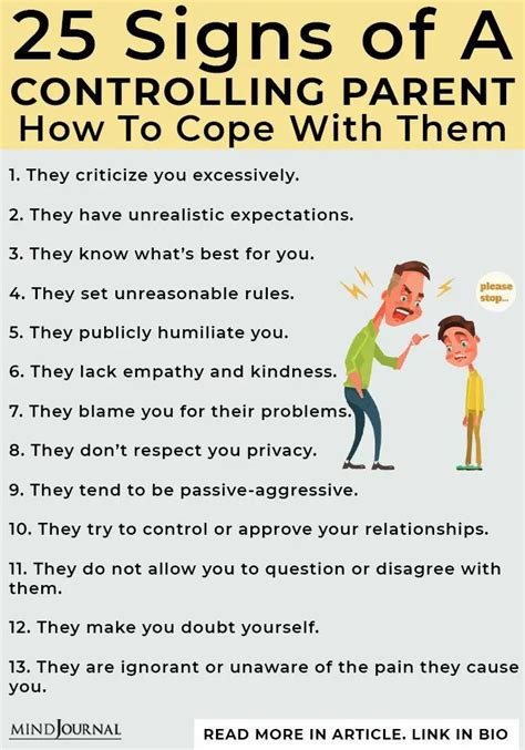 25 Signs Of A Controlling Parent And How To Cope With Them | Toxic parents, Parenting, Mental ...