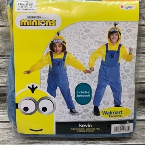 Disguise | Costumes | Child Minions Kevin Hooded Jumpsuit Halloween Costume Size Sm 67 ...