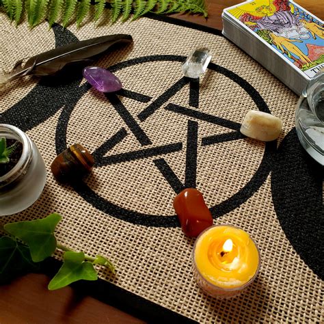 Altar Cloth Witchcraft & Wiccan Altar Tarot Cloth Witch - Etsy