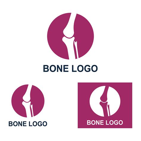 Bone logo icon vector design template illustration 5057307 Vector Art at Vecteezy