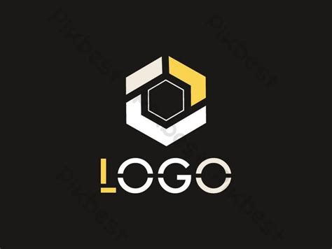 polygon shape logo vector | Graphic Elements AI Free Download - Pikbest