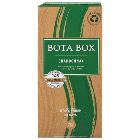 Save on Bota Box California Chardonnay Wine Order Online Delivery | Food Lion