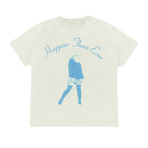 Happier Than Ever Cloud Tour T-Shirt | Billie Eilish Official AU Store ...