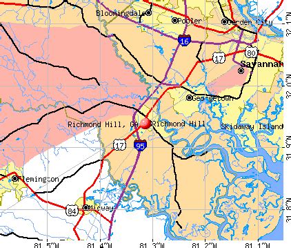 Richmond Hill, Georgia (GA 31324) profile: population, maps, real estate, averages, homes ...