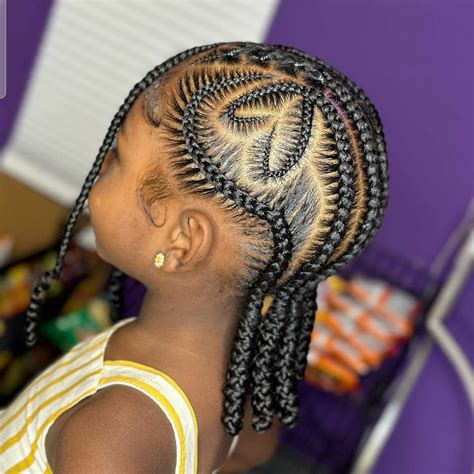 Cornrow Braid Hairstyles For Kids