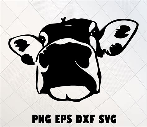 Cute Baby Cow SVG- Calf SVG- Farm Animal SVG- Cow’s Head Stencil | lupon.gov.ph