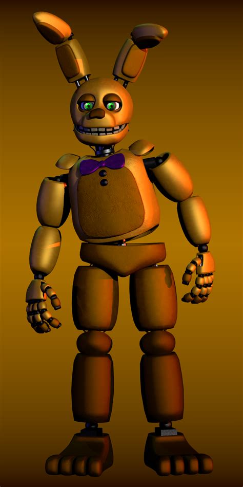 «Blender SpringBonnie v5 by RealFailz on DeviantArt» — карточка ...