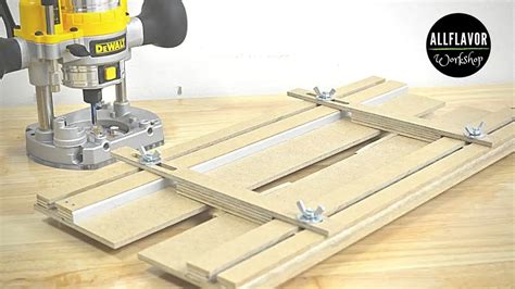 Adjustable Router Dado Jig for Perfect Dados and Grooves | AllFlavor ...
