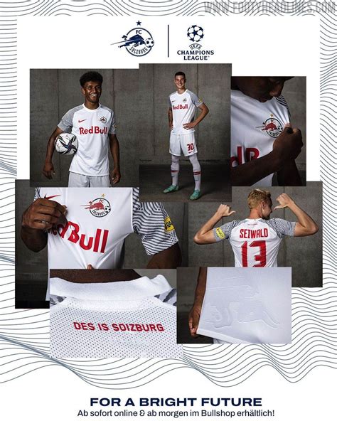 Red Bull Salzburg 21-22 Champions League Kit Released - Footy Headlines