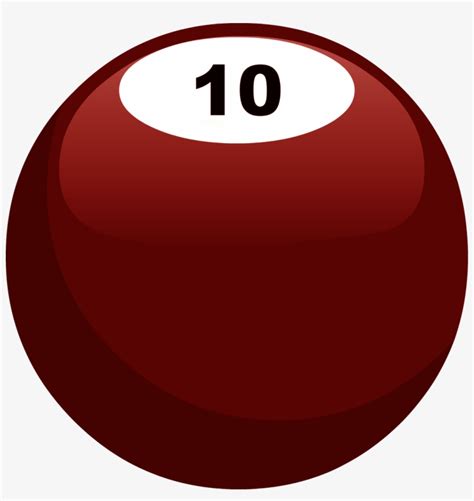 10-ball - Bfdi 8 Ball In Bfb - Free Transparent PNG Download - PNGkey