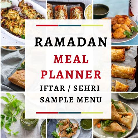 Ramadan meal planner + FREE sehri and iftar menu | Mirchi Tales