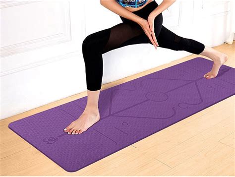 Non-Slip Yoga Mats with Position Lines - Mountainotes LCC Outdoors and ...