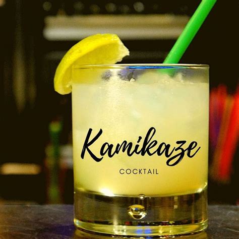 KAMIKAZE COCKTAIL Recipe | Kamikaze cocktail, Cocktail recipes, Strong ...