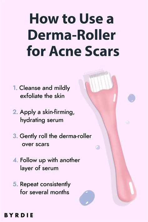 How to Use a Derma Roller for Acne Scars