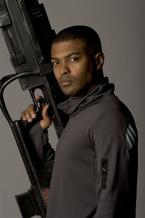 Noel Clarke as Mickey Smith in "Doctor Who". He also plays Thomas Harewood in "Star Trek: Into ...