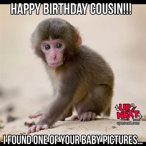 Happy Birthday Cousin Meme Funny for Male and Female Cousins