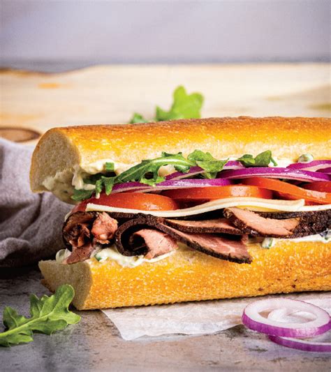 Roast Beef & Horseradish Cheddar Sandwich