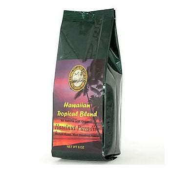 Aloha Island Hazelnut Paradise Flavored Coffee Beans 8oz Bag | Coffee