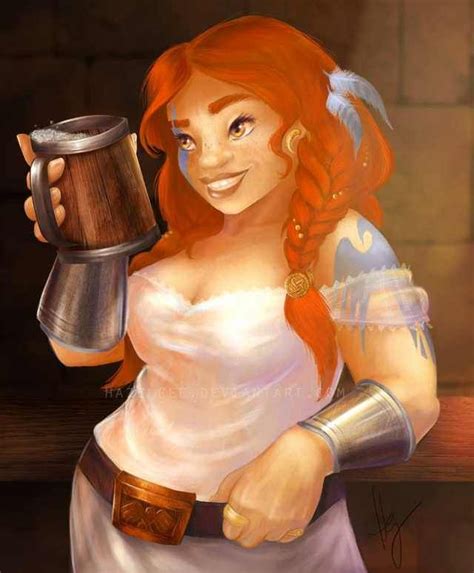 Beardless Female Dwarves - Imgur | Female dwarf, Fantasy dwarf, Dwarf girl