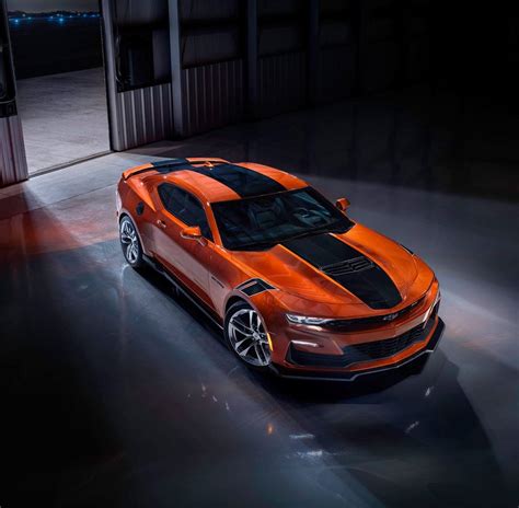 First Images Of The 2022 Chevy Camaro With New Vivid Orange Paint