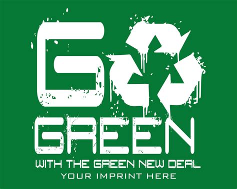 Go Green Banner (Customizable): GO GREEN | NIMCO, Inc.